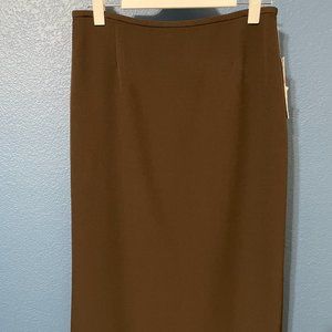 NEW Chocolate Brown Preston and York Pencil Skirt